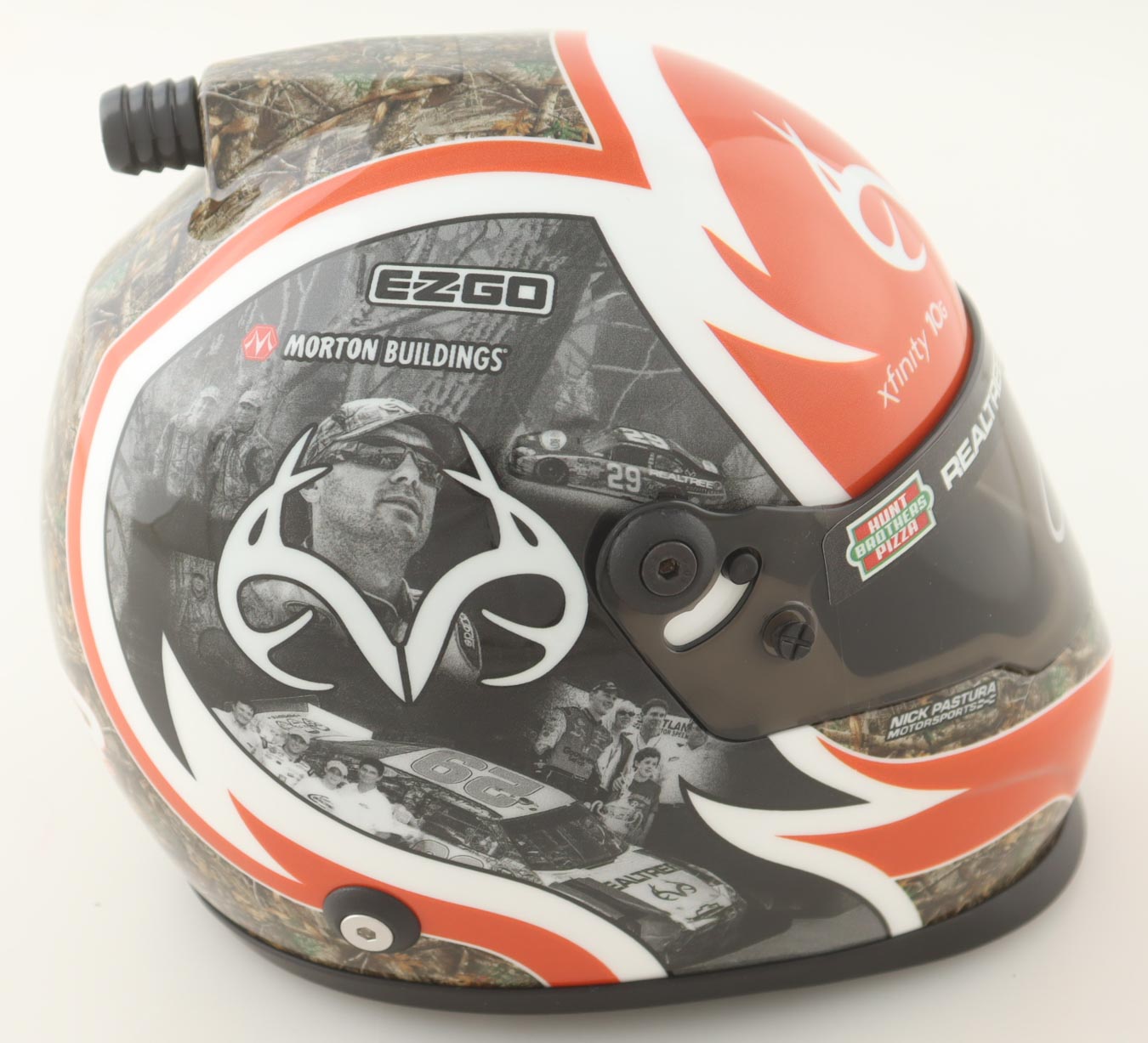 Kevin Harvick Signed Realtree "4EVER" NASCAR 1:2 Scale Mini Helmet (PA) at PristineAuction.com Kevin Harvick Signed Realtree "4EVER" NASCAR 1:2 Scale Mini Helmet (PA) at PristineAuction.com