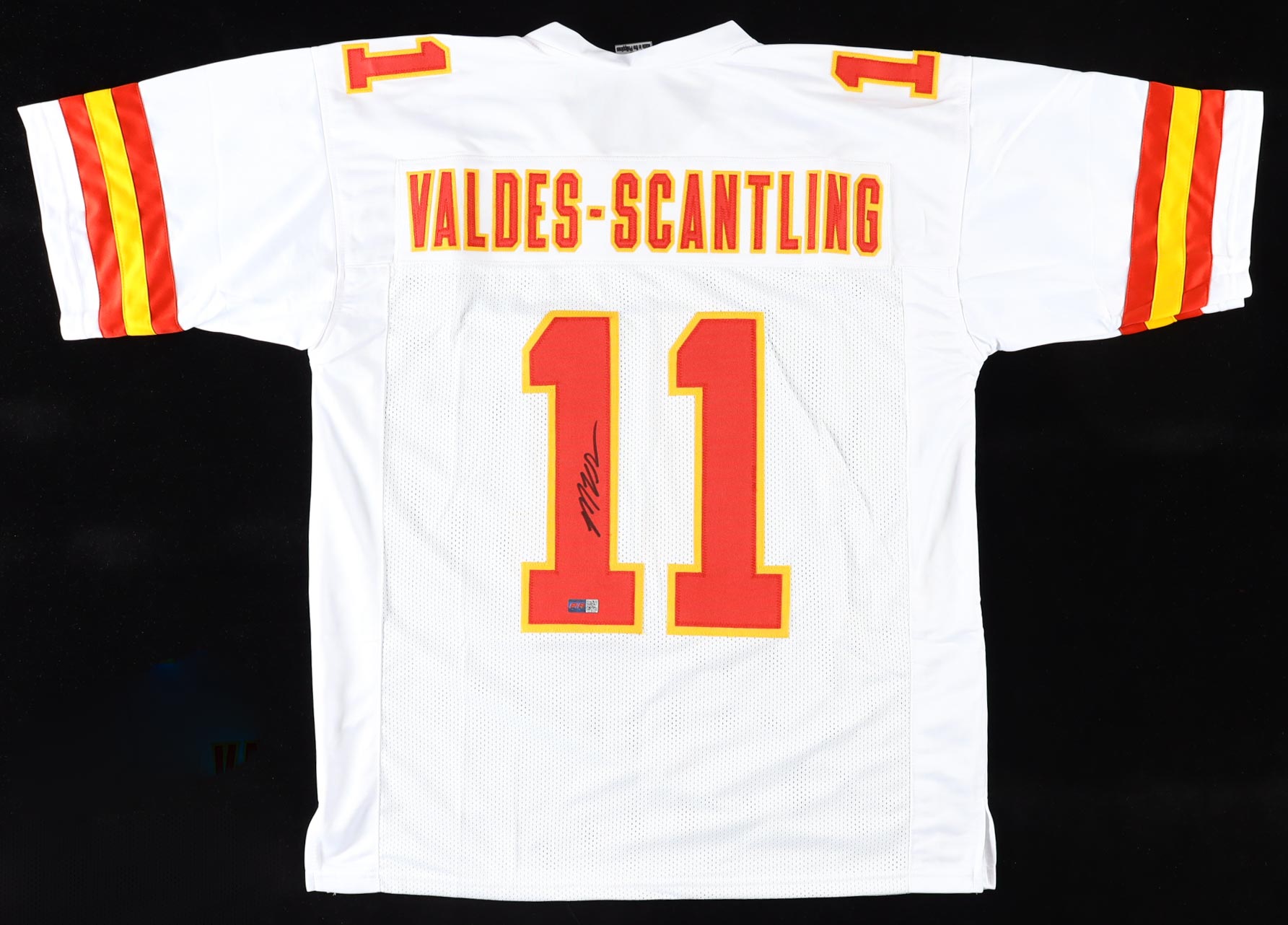 Marquez Valdes-Scantling Signed Jersey (PIA) at PristineAuction.com Marquez Valdes-Scantling Signed Jersey (PIA) at PristineAuction.com