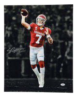 Spencer Rattler Signed Oklahoma Sooners 16x20 Photo (PSA) at PristineAuction.com