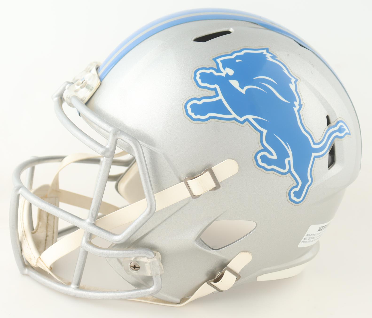 Kenny Golladay Signed Lions Full-Size Speed Helmet Inscribed "Detroit Vs. Everbody" (Beckett) at PristineAuction.com Kenny Golladay Signed Lions Full-Size Speed Helmet Inscribed "Detroit Vs. Everbody" (Beckett) at PristineAuction.com