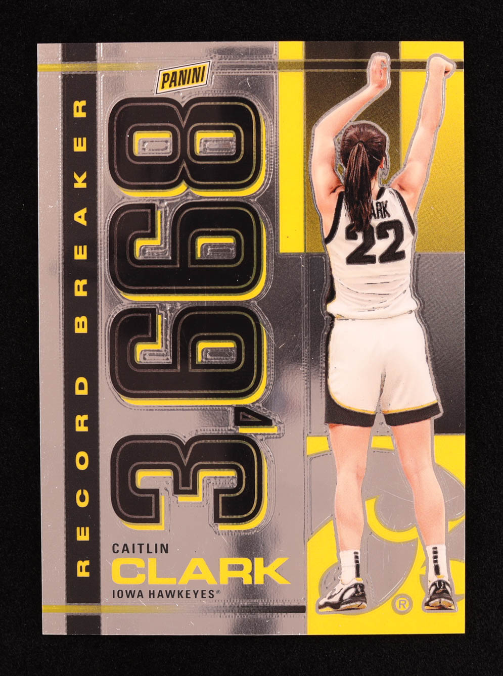 Caitlin Clark 2024 Panini Caitlin Clark Collection Record Breaker #RBCC RC at PristineAuction.com Caitlin Clark 2024 Panini Caitlin Clark Collection Record Breaker #RBCC RC at PristineAuction.com