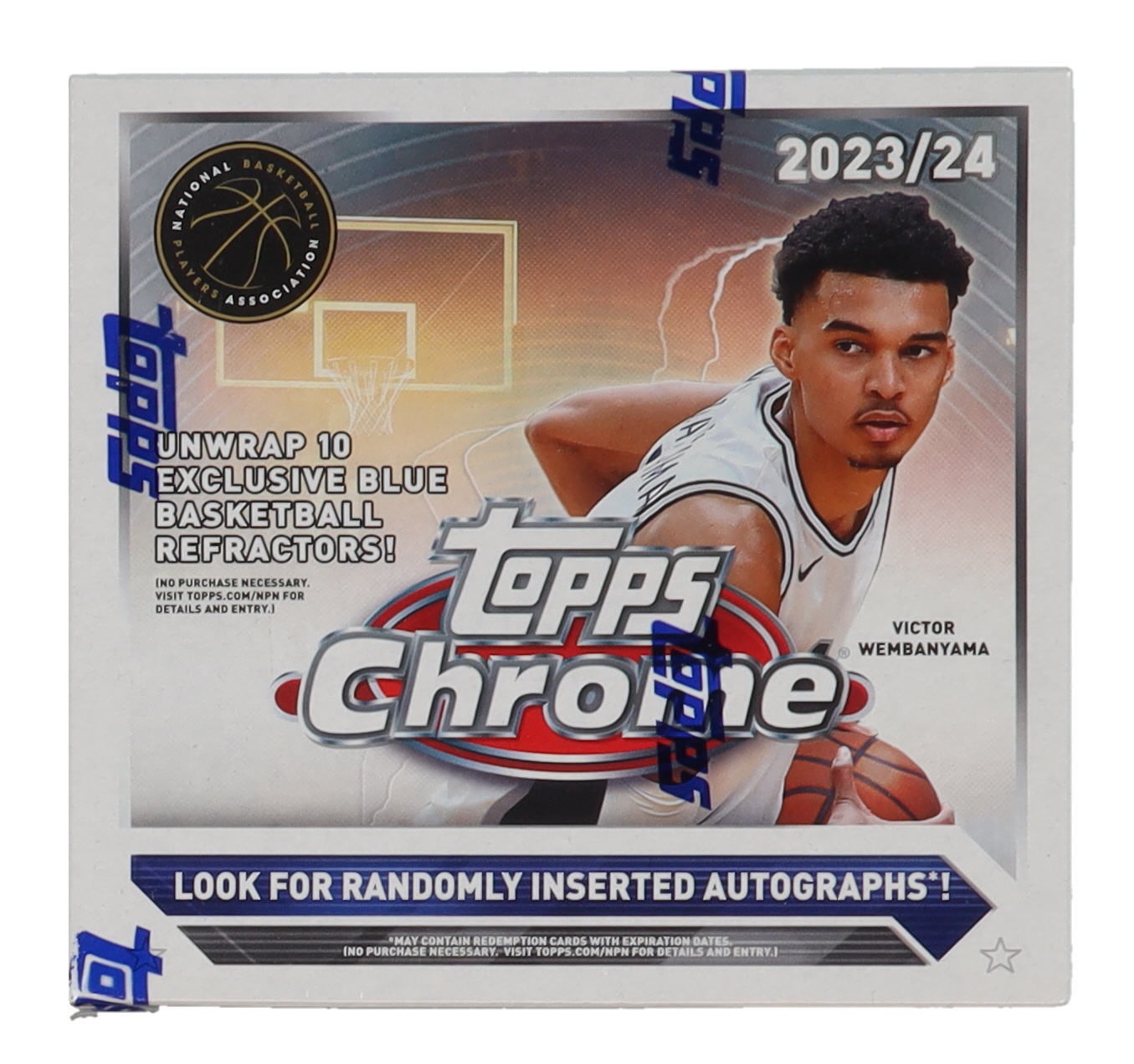 2023-24 Topps Chrome Basketball Monster Box With (5) Packs at PristineAuction.com 2023-24 Topps Chrome Basketball Monster Box With (5) Packs at PristineAuction.com