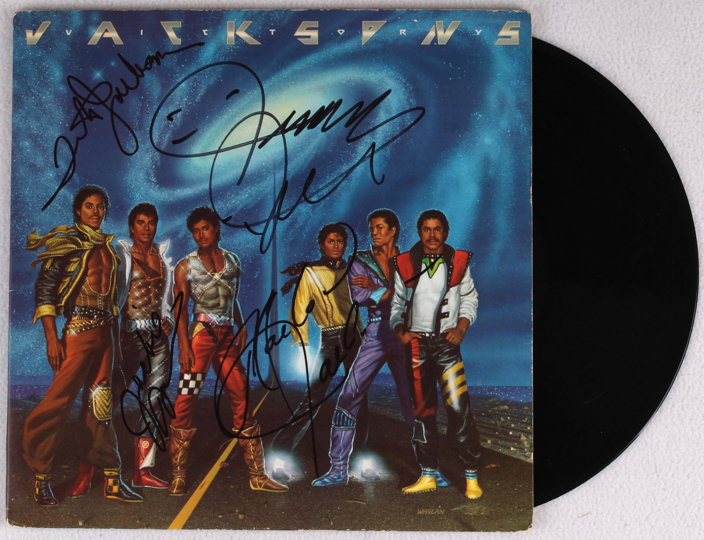 Marlon Jackson, Jackie Jackson, Tito Jackson & Jermaine Jackson Signed "Jackson 5" Record Album Cover (JSA COA) at PristineAuction.com Marlon Jackson, Jackie Jackson, Tito Jackson & Jermaine Jackson Signed "Jackson 5" Record Album Cover (JSA COA) at PristineAuction.com