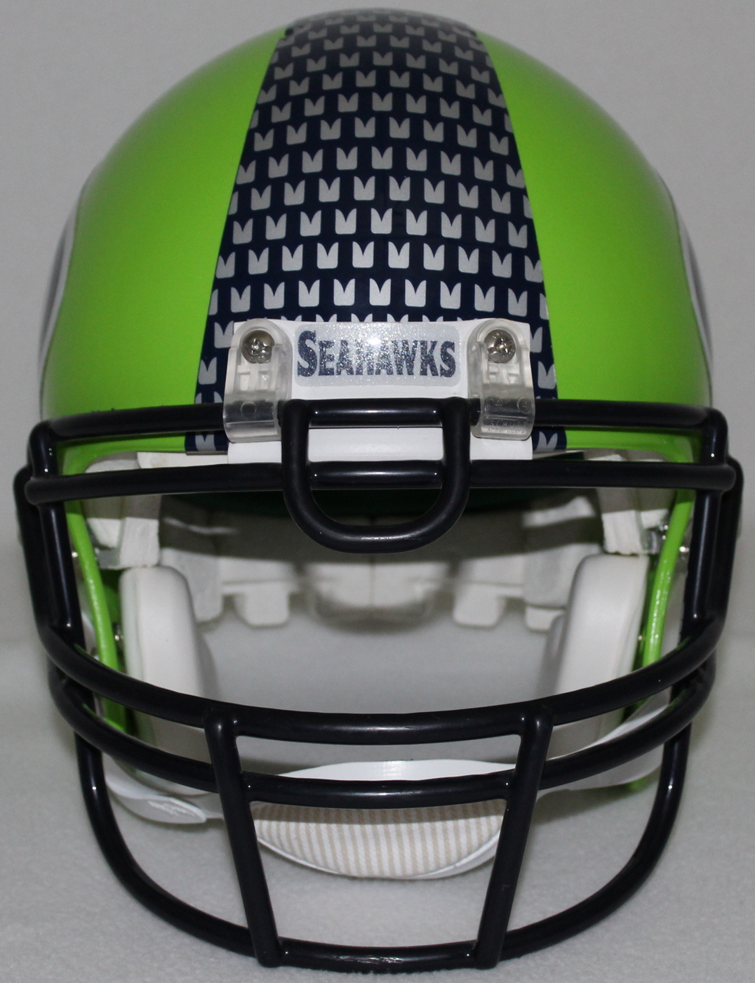 Seattle Seahawks #3 Russell Wilson Custom Full-Size Authentic Helmet at PristineAuction.com Seattle Seahawks #3 Russell Wilson Custom Full-Size Authentic Helmet at PristineAuction.com