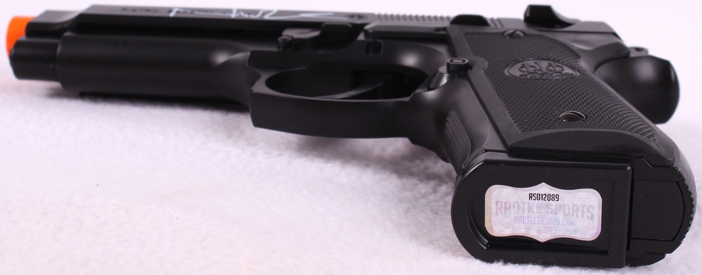 Norman Reedus & Sean Patrick Flanery Signed "Boondock Saints" Replica Pistol (Radtke COA) at PristineAuction.com Norman Reedus & Sean Patrick Flanery Signed "Boondock Saints" Replica Pistol (Radtke COA) at PristineAuction.com