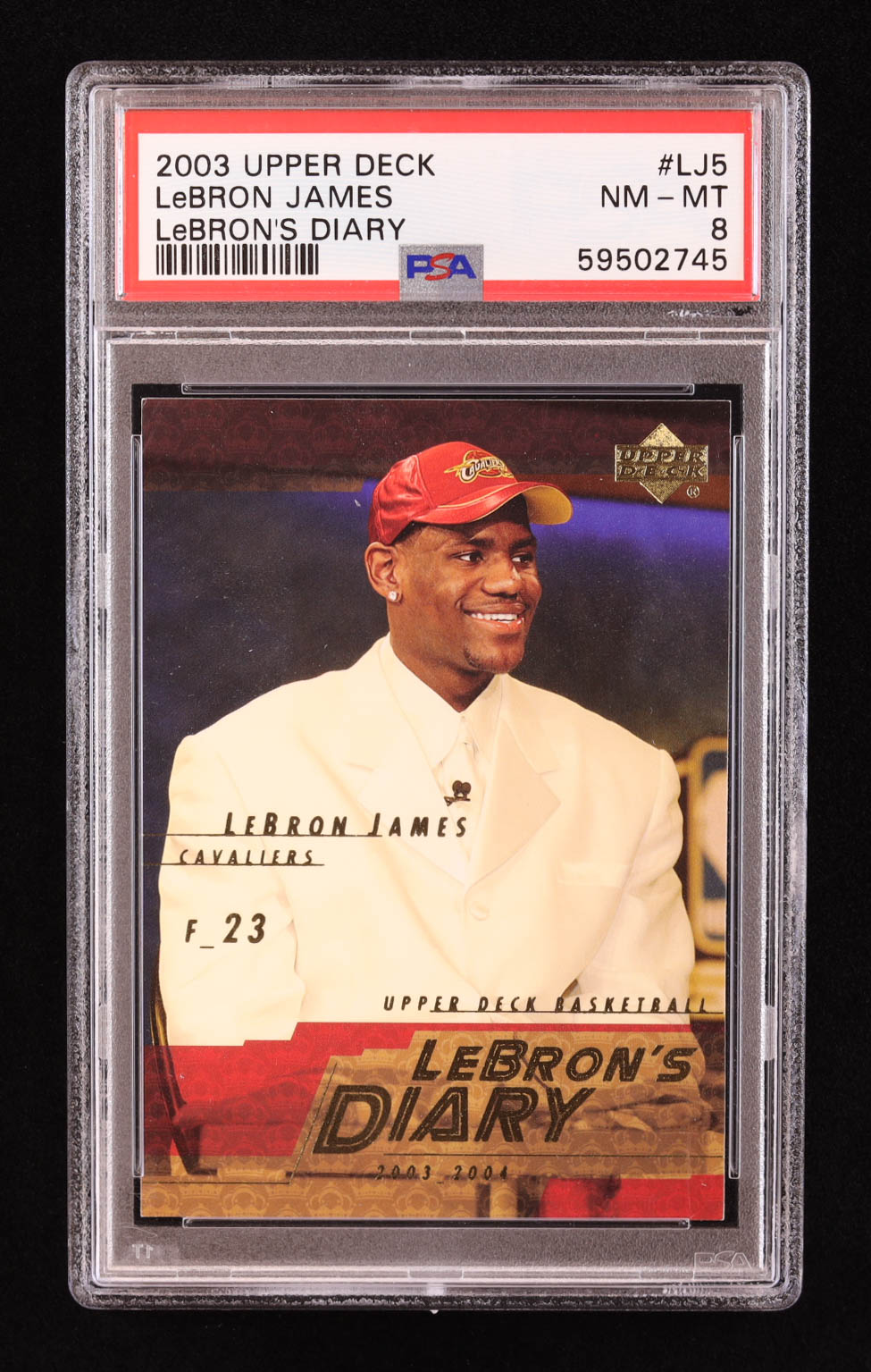 lebrons diary upper deck