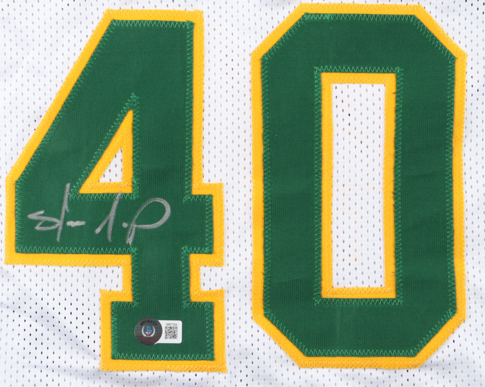 Shawn Kemp Signed Jersey (Beckett) at PristineAuction.com Shawn Kemp Signed Jersey (Beckett) at PristineAuction.com