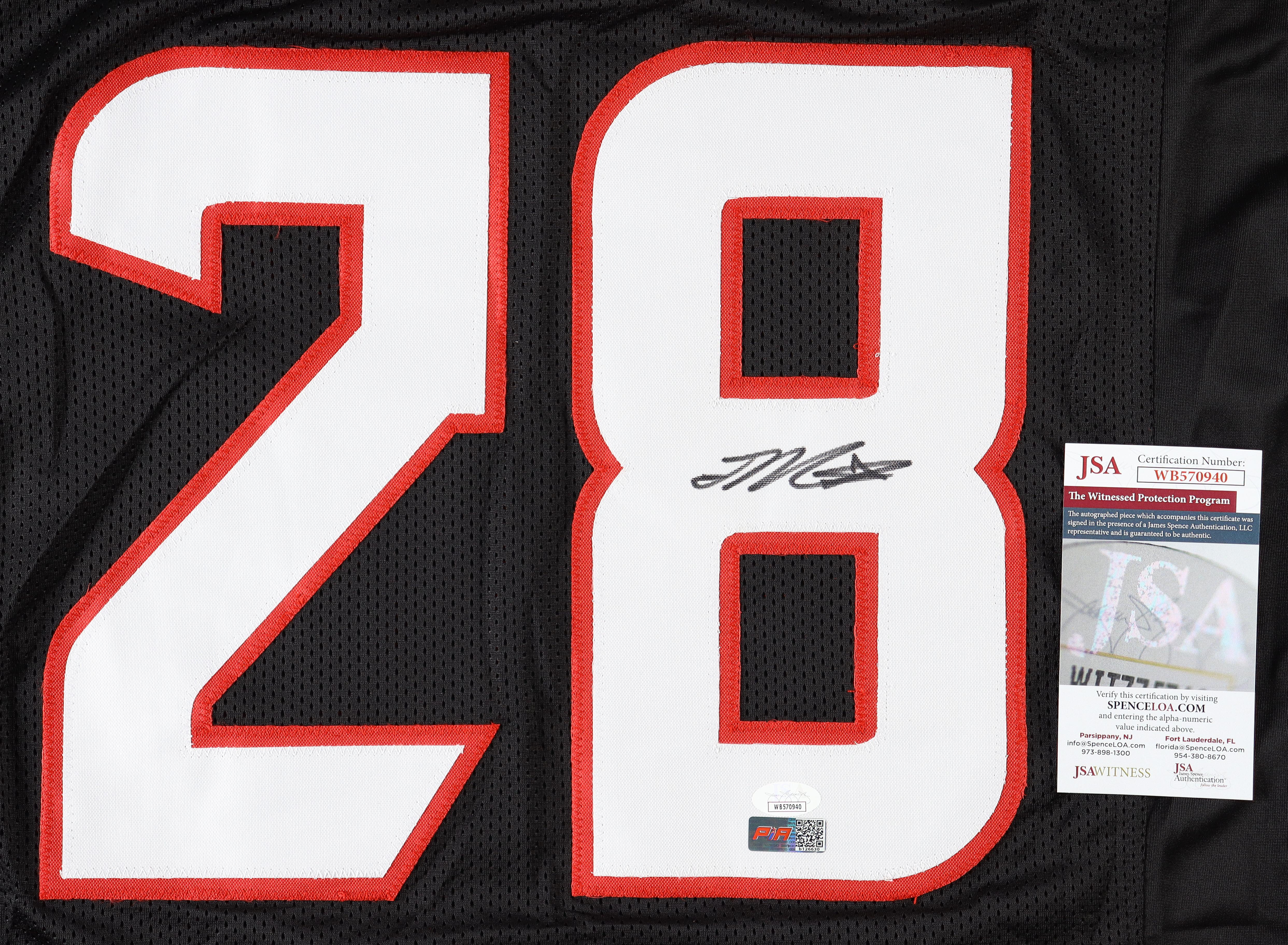 Joe Mixon Signed Jersey (JSA & PIA) at PristineAuction.com Joe Mixon Signed Jersey (JSA & PIA) at PristineAuction.com