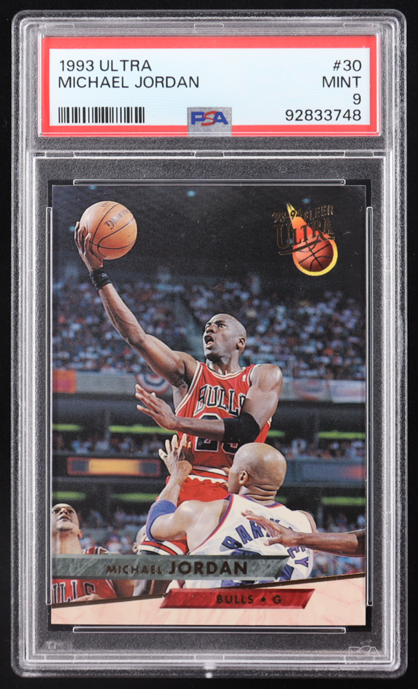 Michael Jordan 1993-94 Ultra #30 (PSA 9) at PristineAuction.com Michael Jordan 1993-94 Ultra #30 (PSA 9) at PristineAuction.com