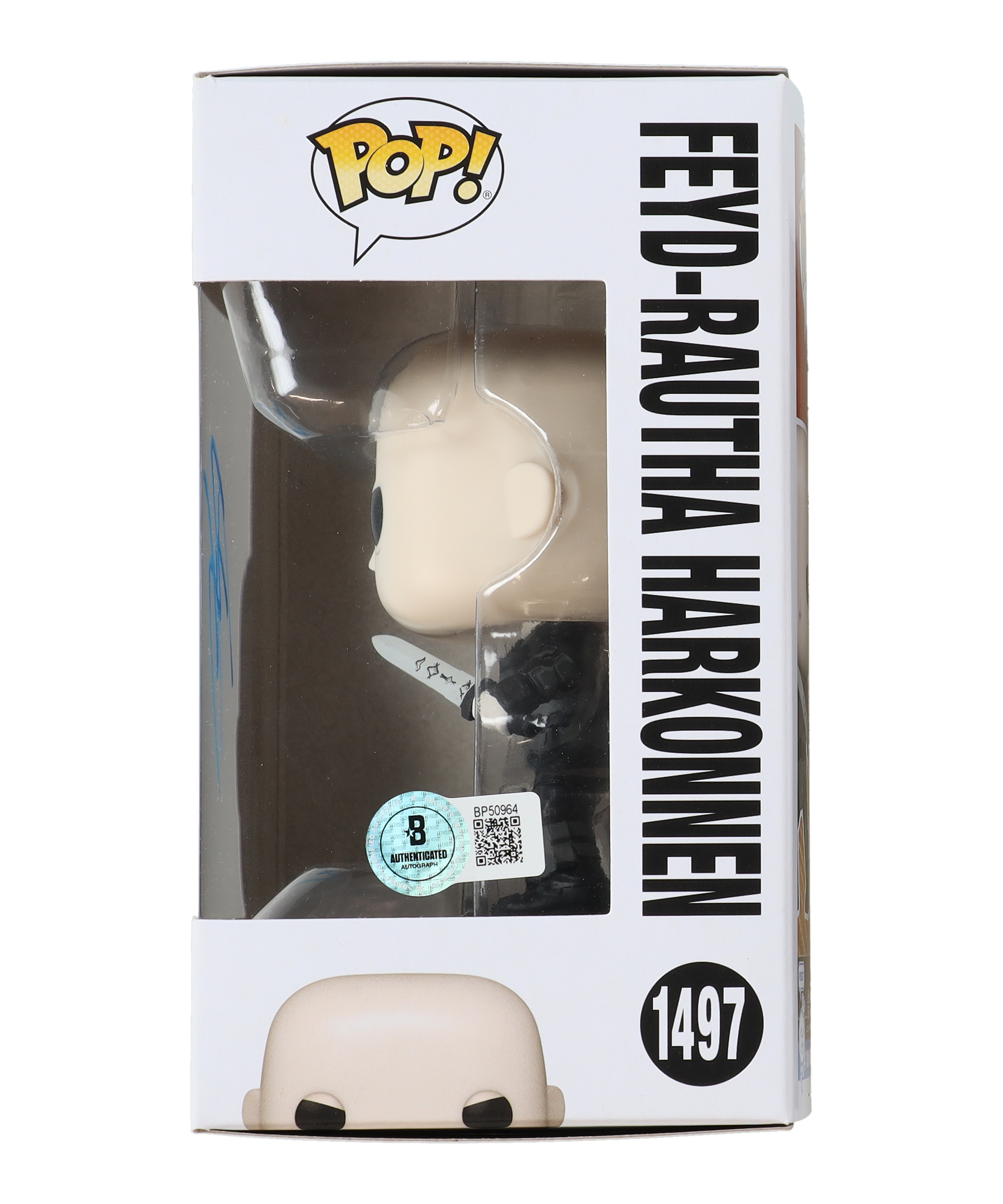Austin Butler Signed "Dune" #1497 Feyd-Rautha Harkonnen Funko Pop! Vinyl Figure (Beckett) at PristineAuction.com Austin Butler Signed "Dune" #1497 Feyd-Rautha Harkonnen Funko Pop! Vinyl Figure (Beckett) at PristineAuction.com