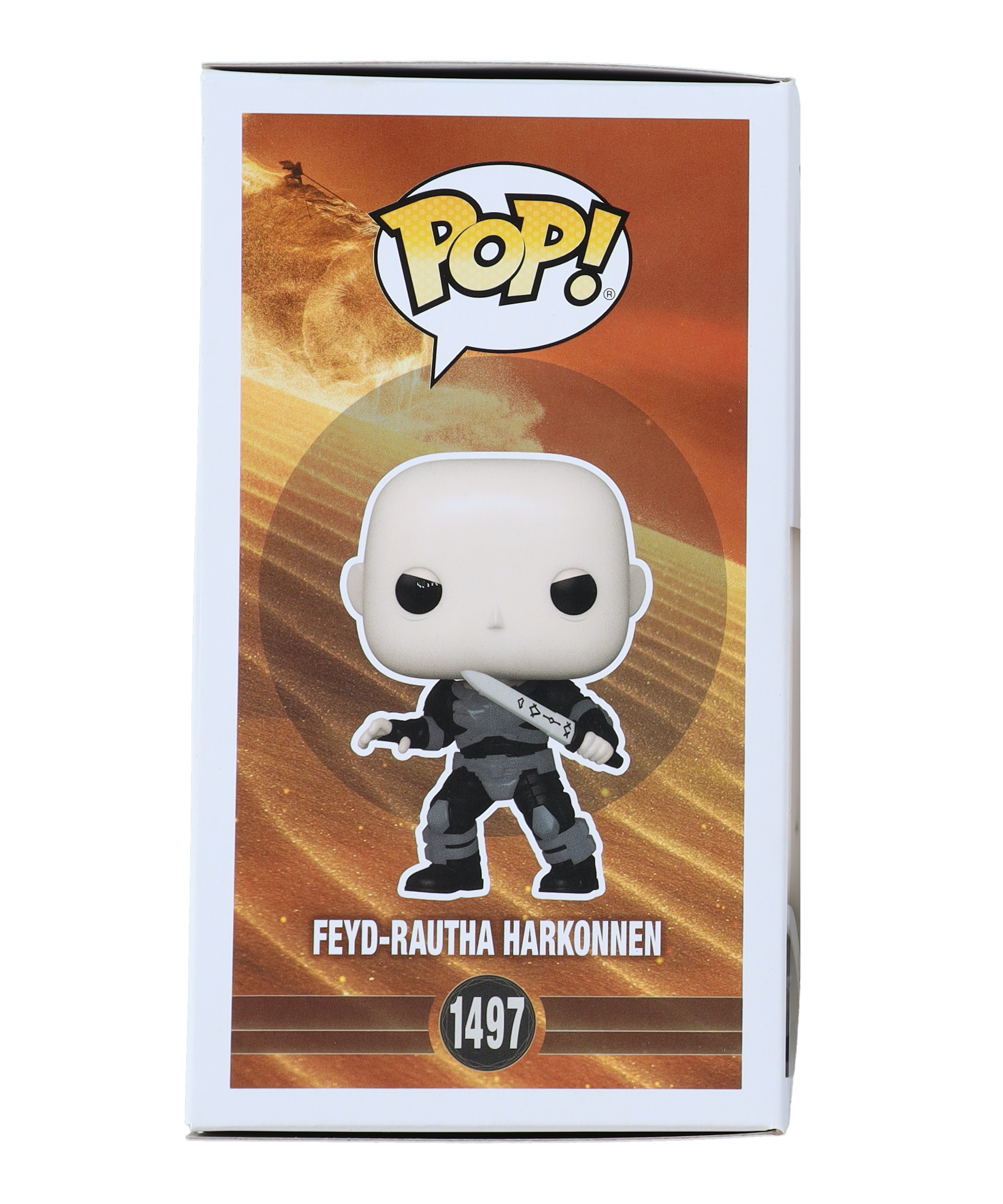 Austin Butler Signed "Dune" #1497 Feyd-Rautha Harkonnen Funko Pop! Vinyl Figure (Beckett) at PristineAuction.com Austin Butler Signed "Dune" #1497 Feyd-Rautha Harkonnen Funko Pop! Vinyl Figure (Beckett) at PristineAuction.com