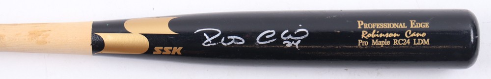 Robinson Cano Signed Game-Used SSK Pro Edge Baseball Bat (Beckett) at PristineAuction.com Robinson Cano Signed Game-Used SSK Pro Edge Baseball Bat (Beckett) at PristineAuction.com
