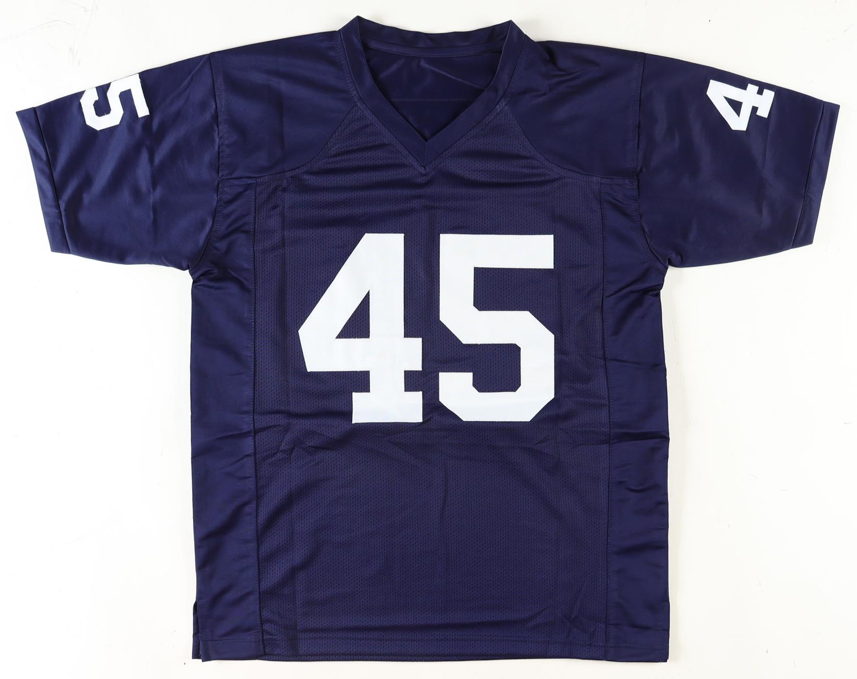 Rudy Ruettiger Signed Jersey (TriStar) at PristineAuction.com Rudy Ruettiger Signed Jersey (TriStar) at PristineAuction.com