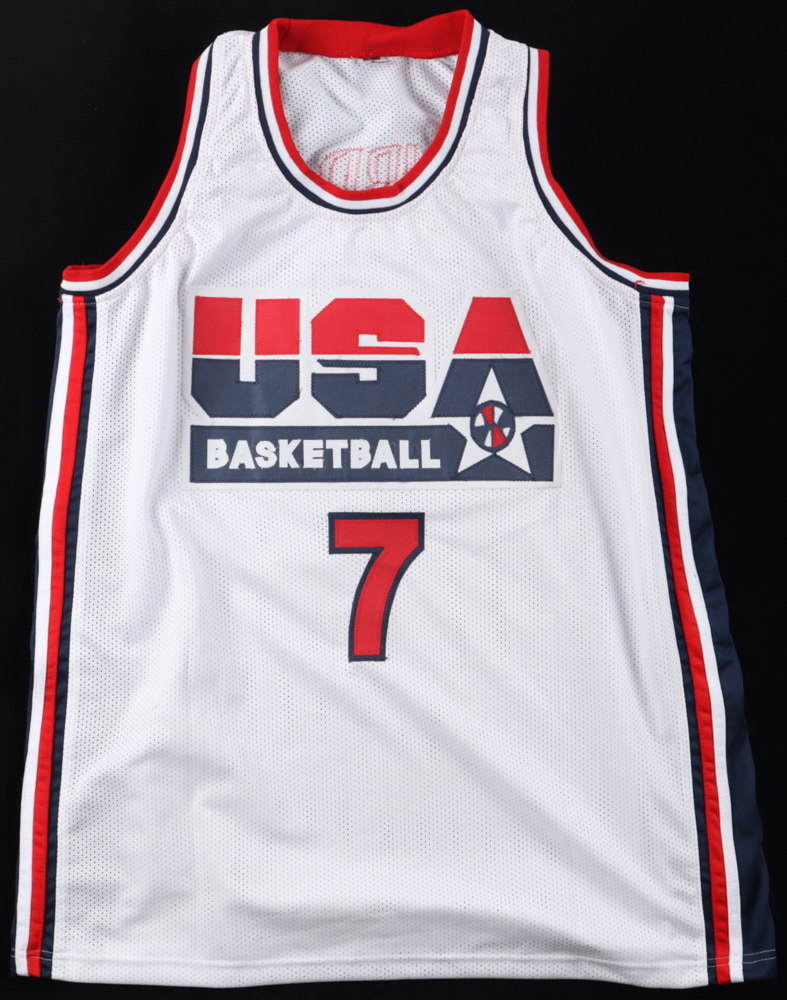 Larry Bird Signed Team USA Jersey (Beckett & Bird) at PristineAuction.com Larry Bird Signed Team USA Jersey (Beckett & Bird) at PristineAuction.com
