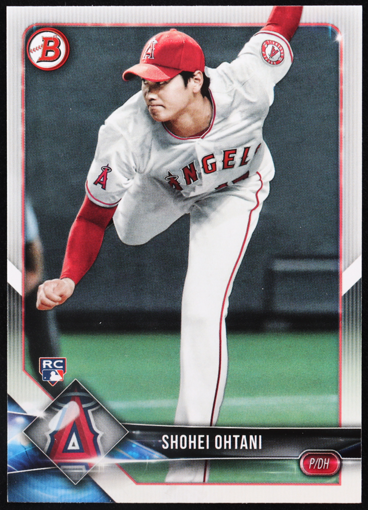 Shohei Ohtani 2018 Bowman #49 RC at PristineAuction.com Shohei Ohtani 2018 Bowman #49 RC at PristineAuction.com