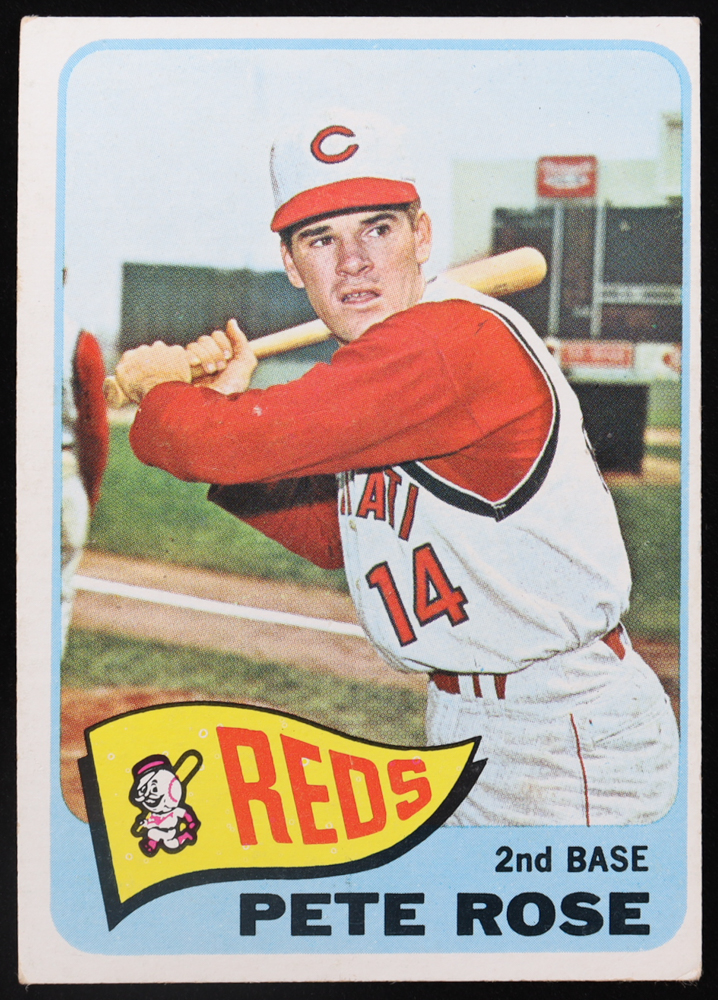 Pete Rose 1965 Topps #207 at PristineAuction.com Pete Rose 1965 Topps #207 at PristineAuction.com