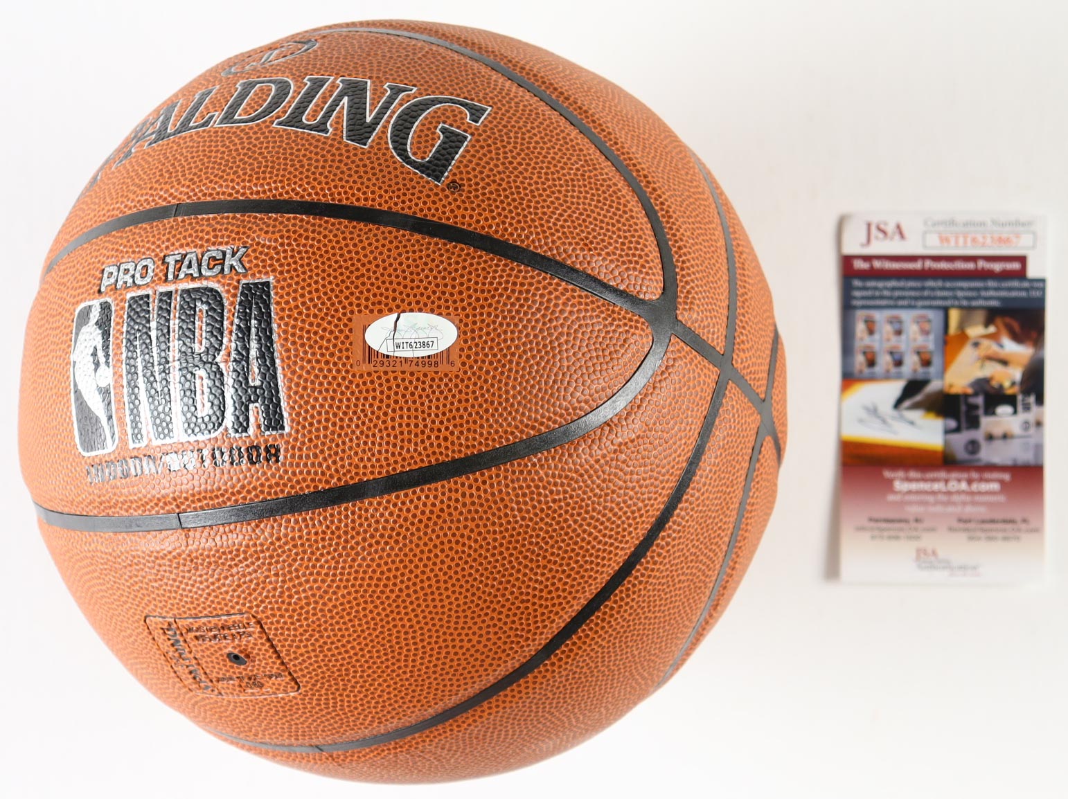 Michael Cooper Signed NBA Basketball (JSA) at PristineAuction.com Michael Cooper Signed NBA Basketball (JSA) at PristineAuction.com