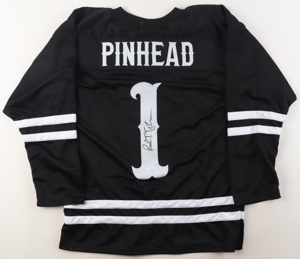 Paul T. Taylor Signed "Hellraiser: Judgment" Jersey (JSA) at PristineAuction.com Paul T. Taylor Signed "Hellraiser: Judgment" Jersey (JSA) at PristineAuction.com