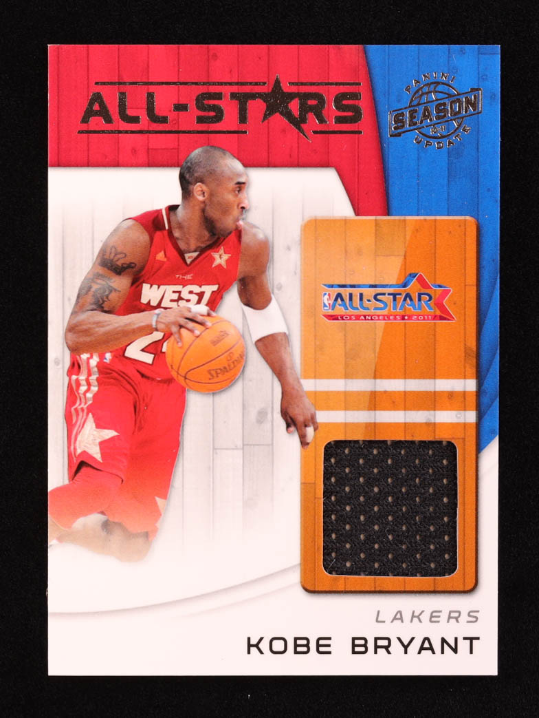 Kobe Bryant 2010-11 Panini Season Update All-Stars Materials #24 at PristineAuction.com Kobe Bryant 2010-11 Panini Season Update All-Stars Materials #24 at PristineAuction.com