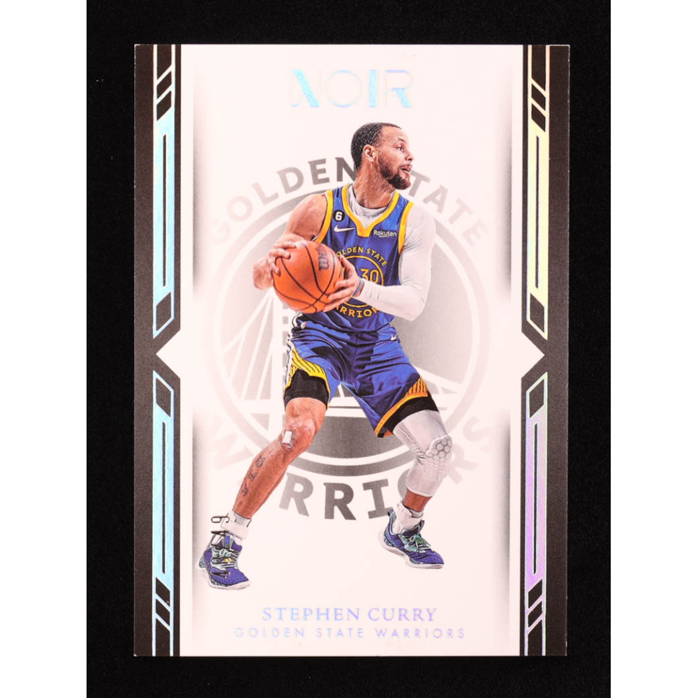 Stephen Curry 2022-23 Panini Noir Holo Silver #93 #48/49 at PristineAuction.com