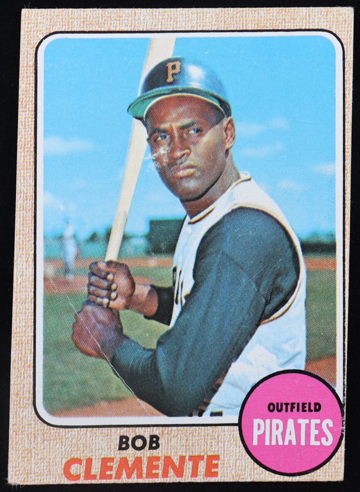 Roberto Clemente 1968 Topps #150 at PristineAuction.com Roberto Clemente 1968 Topps #150 at PristineAuction.com