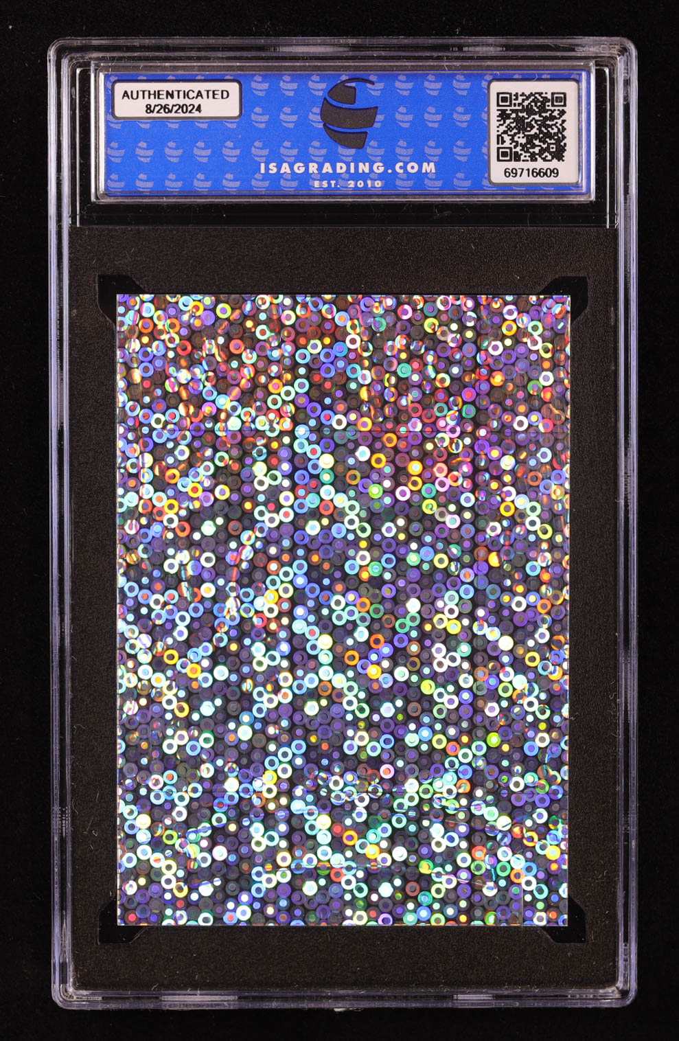 Lionel Messi 2023 Leaf Metal Prized Legend Disco Purple Pre-Production Proof #NNO #1/1 (ISA 10) at PristineAuction.com Lionel Messi 2023 Leaf Metal Prized Legend Disco Purple Pre-Production Proof #NNO #1/1 (ISA 10) at PristineAuction.com