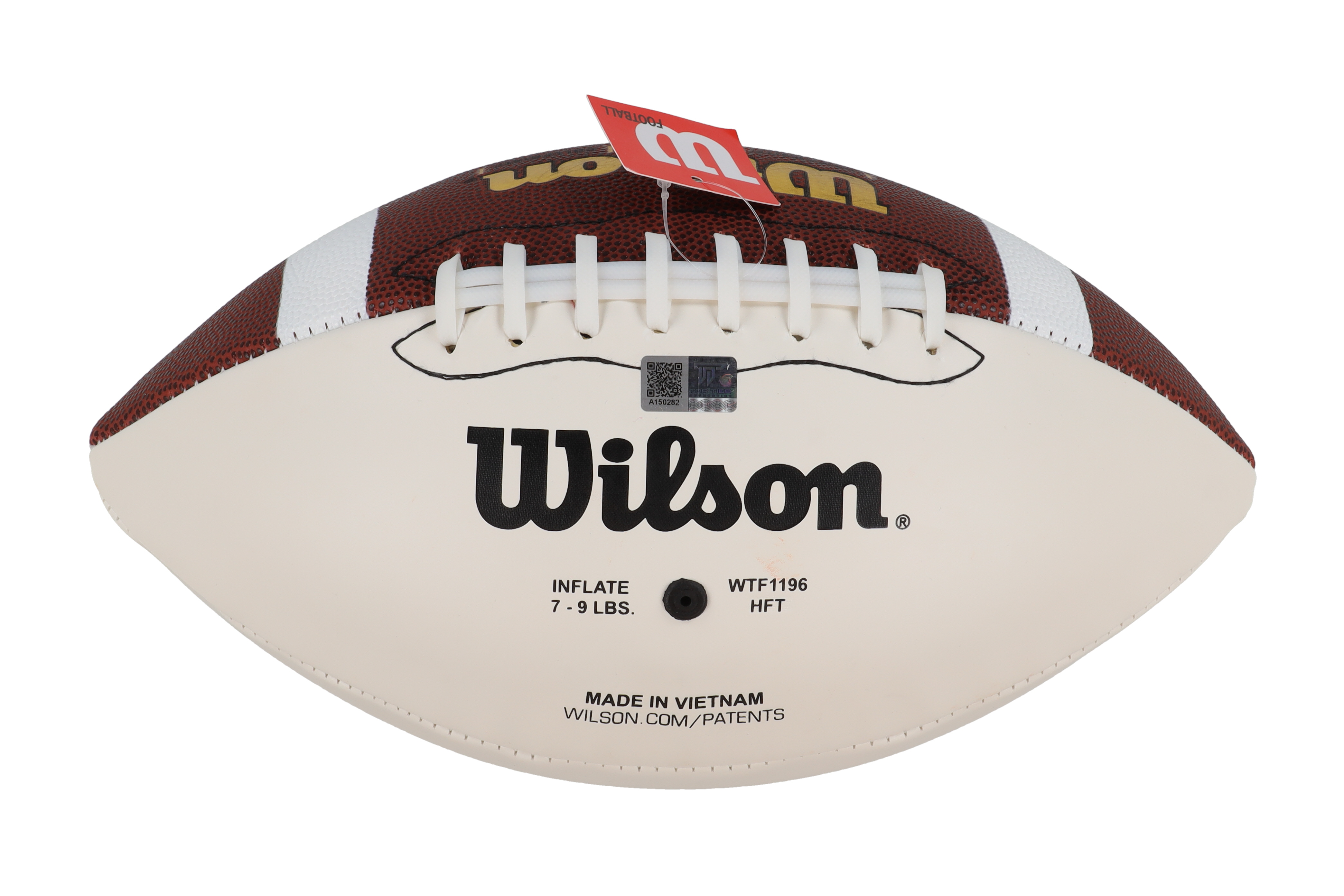 2023 Tennessee Volunteers NCAA Logo LE Football Signed By Team (32) With Nico Iamaleava, Jabari Small, Jaylen Wright, McCallen Castles (Top Tier Authentics) at PristineAuction.com 2023 Tennessee Volunteers NCAA Logo LE Football Signed By Team (32) With Nico Iamaleava, Jabari Small, Jaylen Wright, McCallen Castles (Top Tier Authentics) at PristineAuction.com