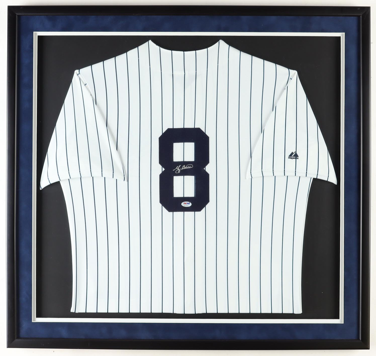 Yogi Berra Signed Yankees Custom Framed Jersey Display (PSA) at PristineAuction.com Yogi Berra Signed Yankees Custom Framed Jersey Display (PSA) at PristineAuction.com