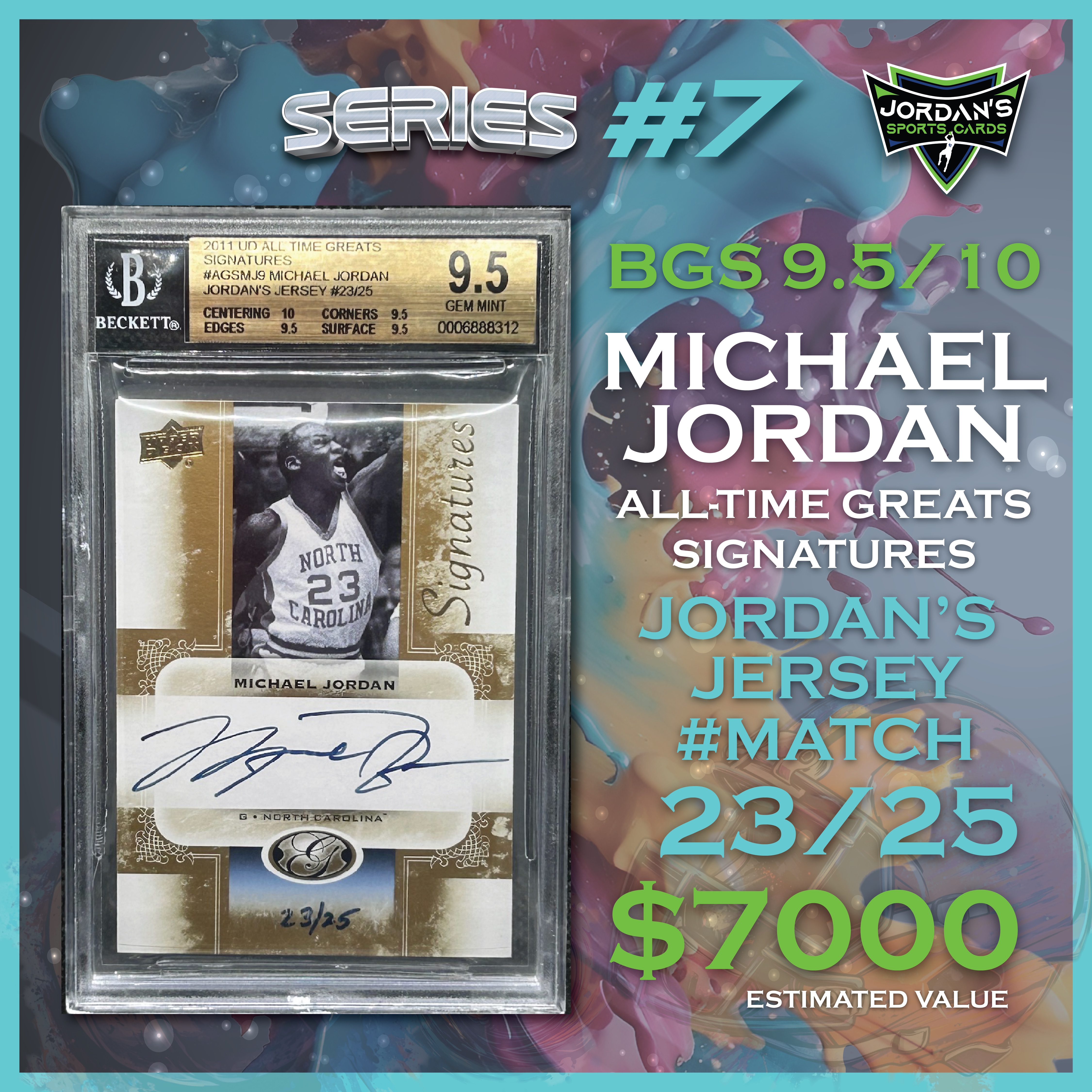 Platinum Quest Series 7 Sports Card Mystery Box Presented by Jordan's Sports Cards - (1) Graded PSA, BGS, or SGC Card Per Pack at PristineAuction.com Platinum Quest Series 7 Sports Card Mystery Box Presented by Jordan's Sports Cards - (1) Graded PSA, BGS, or SGC Card Per Pack at PristineAuction.com