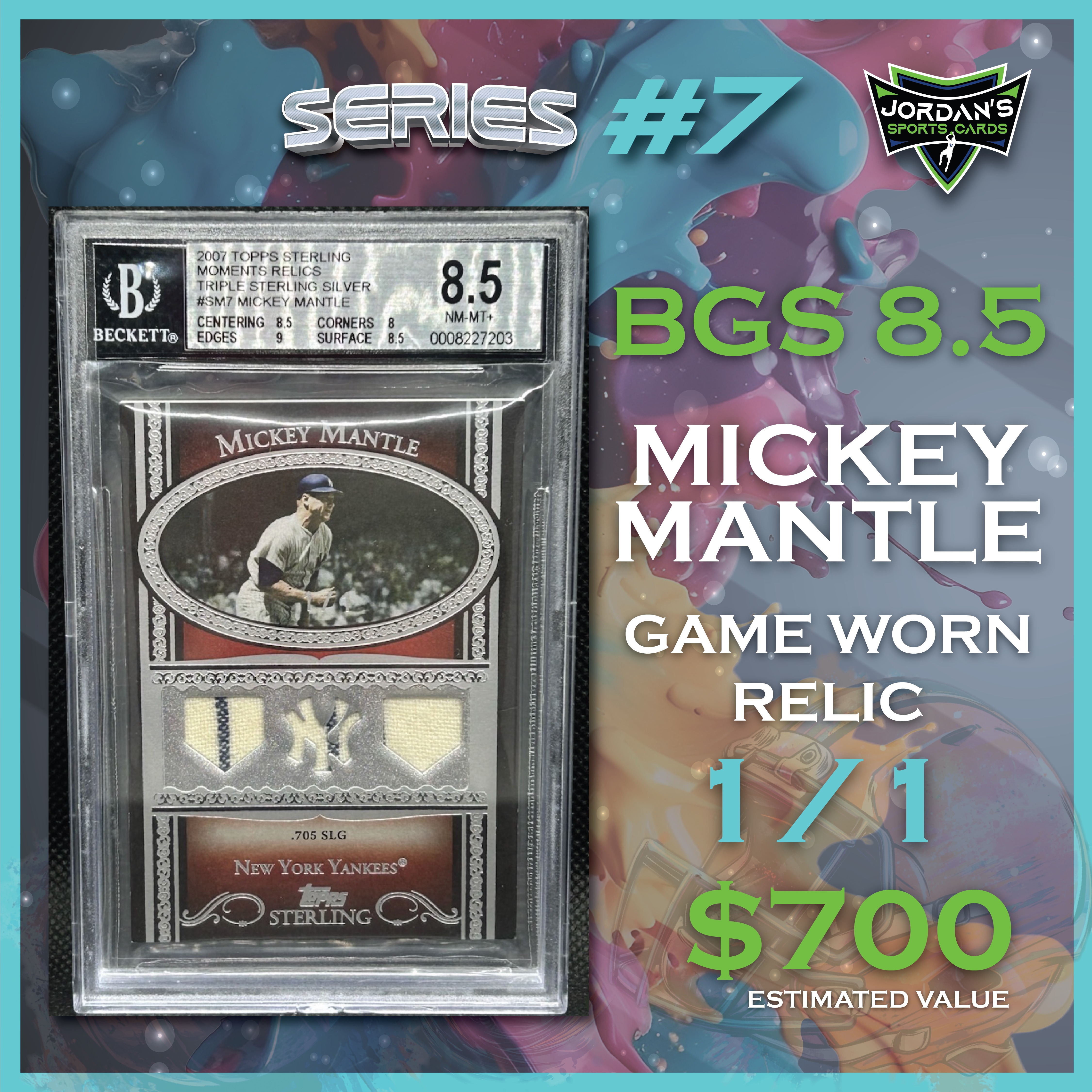 Platinum Quest Series 7 Sports Card Mystery Box Presented by Jordan's Sports Cards - (1) Graded PSA, BGS, or SGC Card Per Pack at PristineAuction.com Platinum Quest Series 7 Sports Card Mystery Box Presented by Jordan's Sports Cards - (1) Graded PSA, BGS, or SGC Card Per Pack at PristineAuction.com