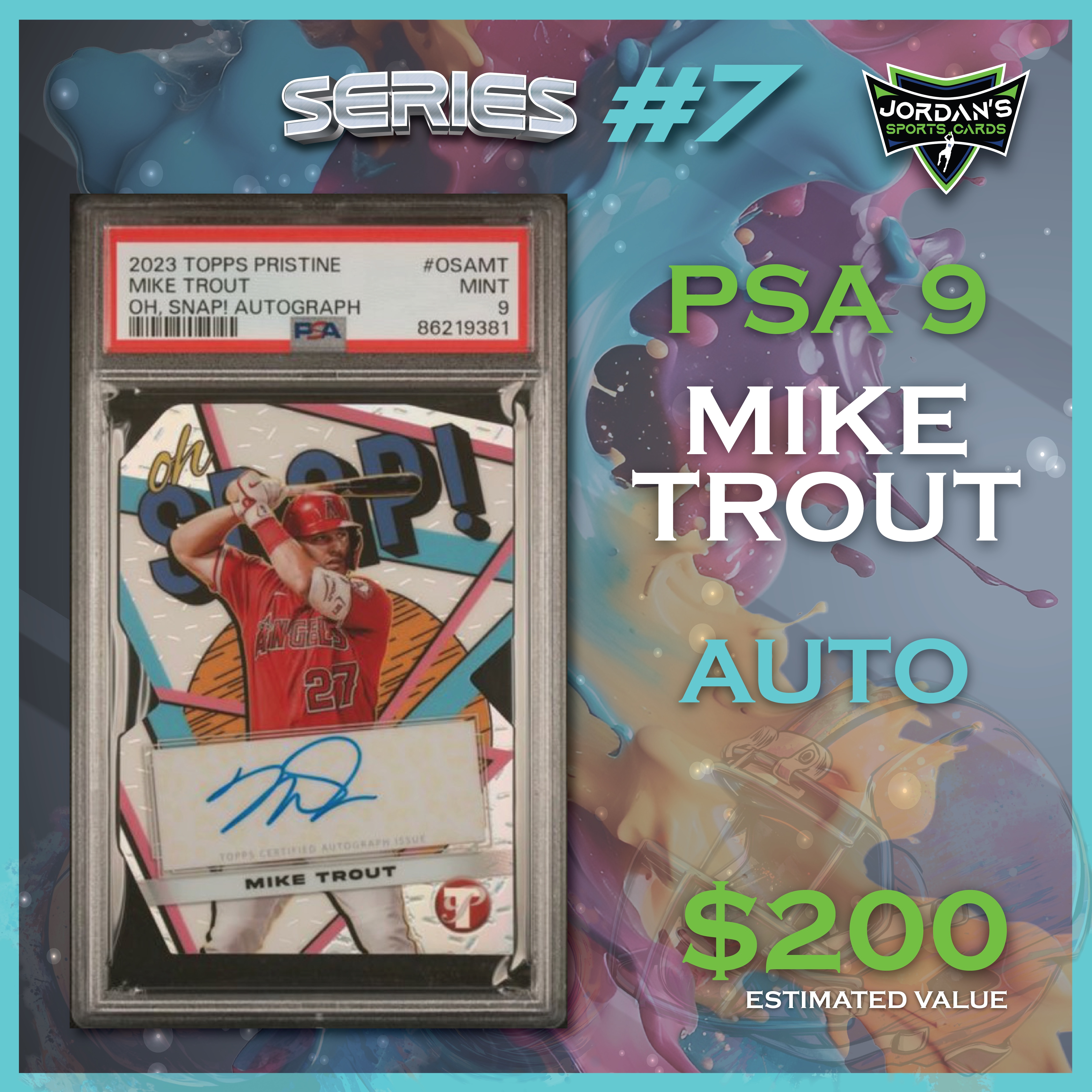 Platinum Quest Series 7 Sports Card Mystery Box Presented by Jordan's Sports Cards - (1) Graded PSA, BGS, or SGC Card Per Pack at PristineAuction.com Platinum Quest Series 7 Sports Card Mystery Box Presented by Jordan's Sports Cards - (1) Graded PSA, BGS, or SGC Card Per Pack at PristineAuction.com