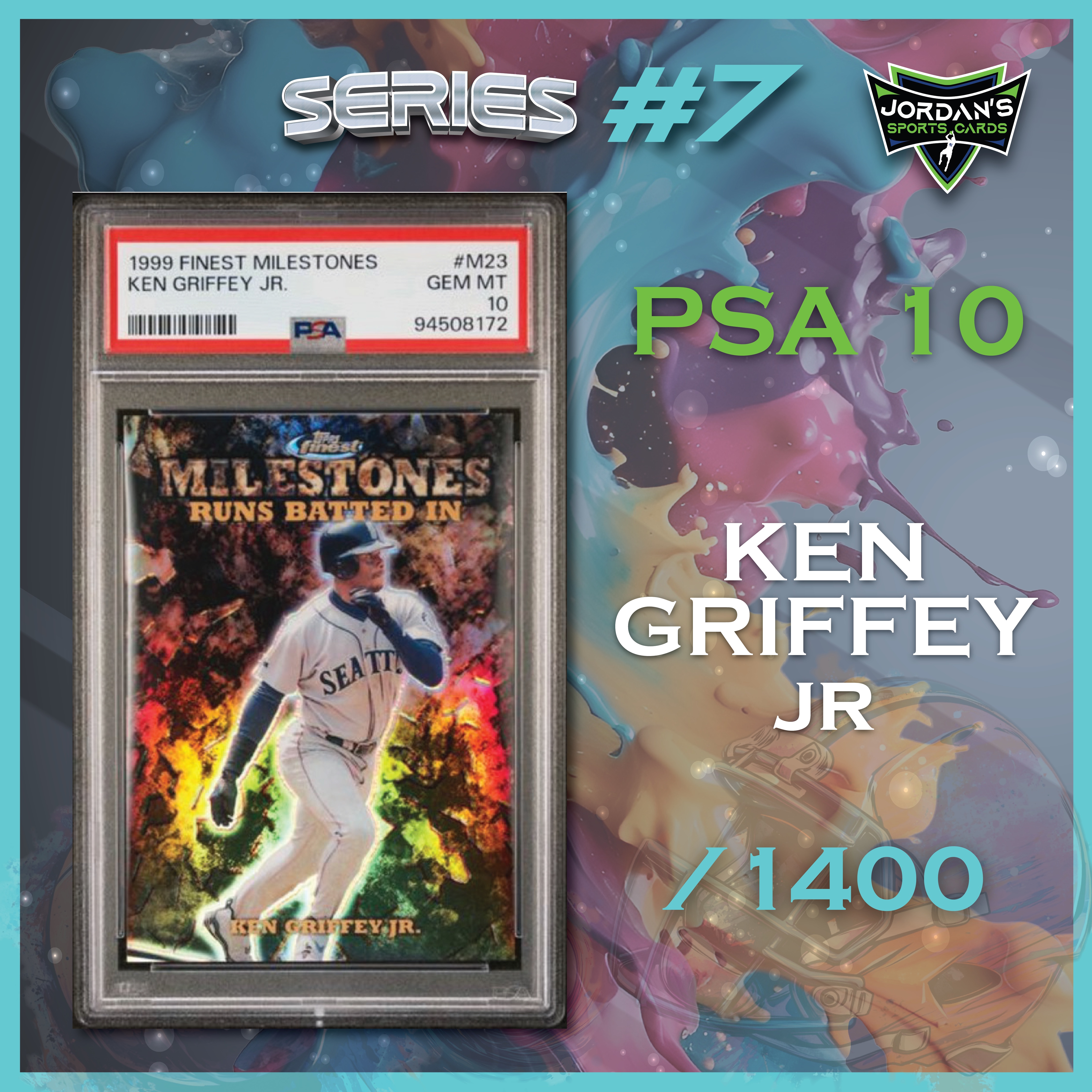 Platinum Quest Series 7 Sports Card Mystery Box Presented by Jordan's Sports Cards - (1) Graded PSA, BGS, or SGC Card Per Pack at PristineAuction.com Platinum Quest Series 7 Sports Card Mystery Box Presented by Jordan's Sports Cards - (1) Graded PSA, BGS, or SGC Card Per Pack at PristineAuction.com