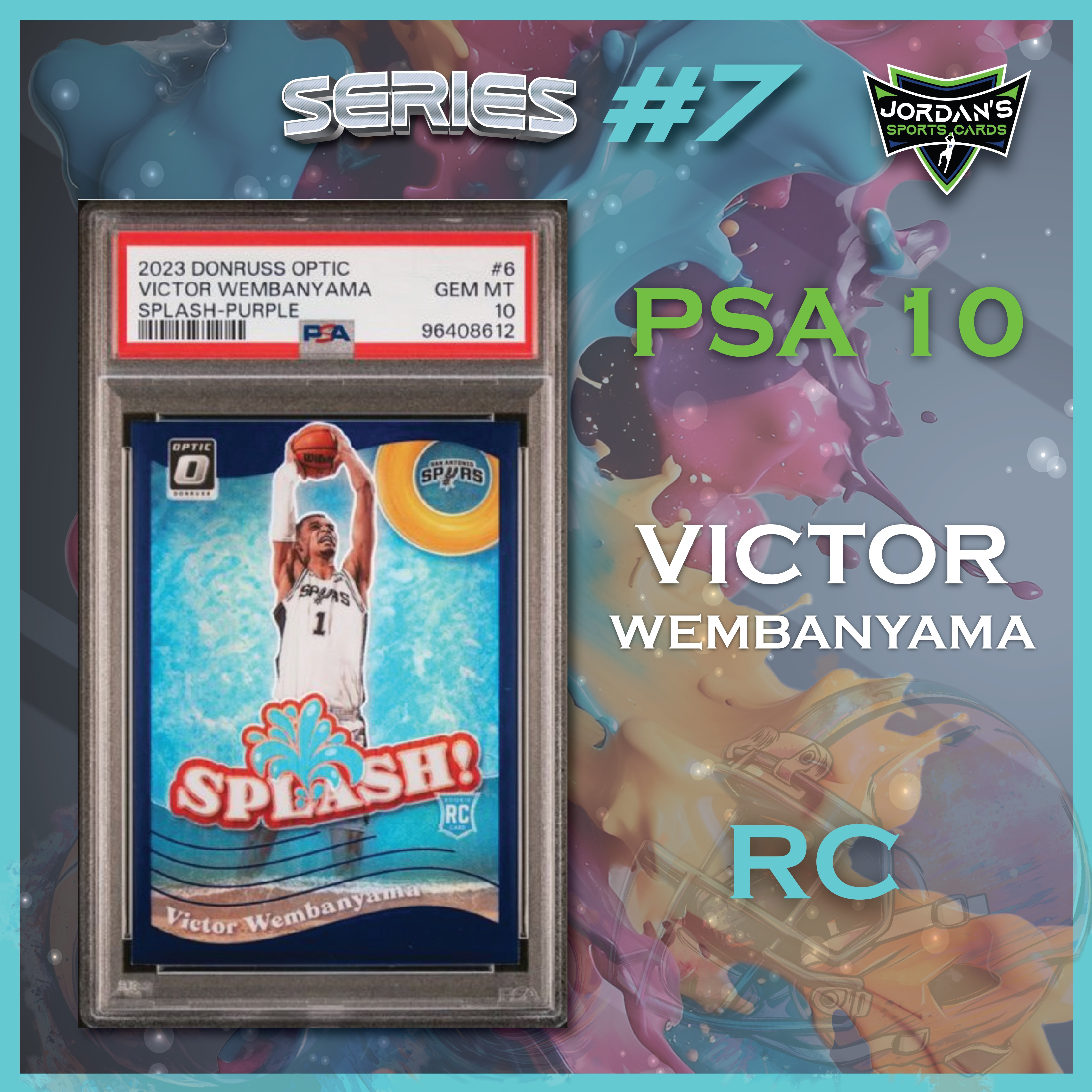 Platinum Quest Series 7 Sports Card Mystery Box Presented by Jordan's Sports Cards - (1) Graded PSA, BGS, or SGC Card Per Pack at PristineAuction.com Platinum Quest Series 7 Sports Card Mystery Box Presented by Jordan's Sports Cards - (1) Graded PSA, BGS, or SGC Card Per Pack at PristineAuction.com