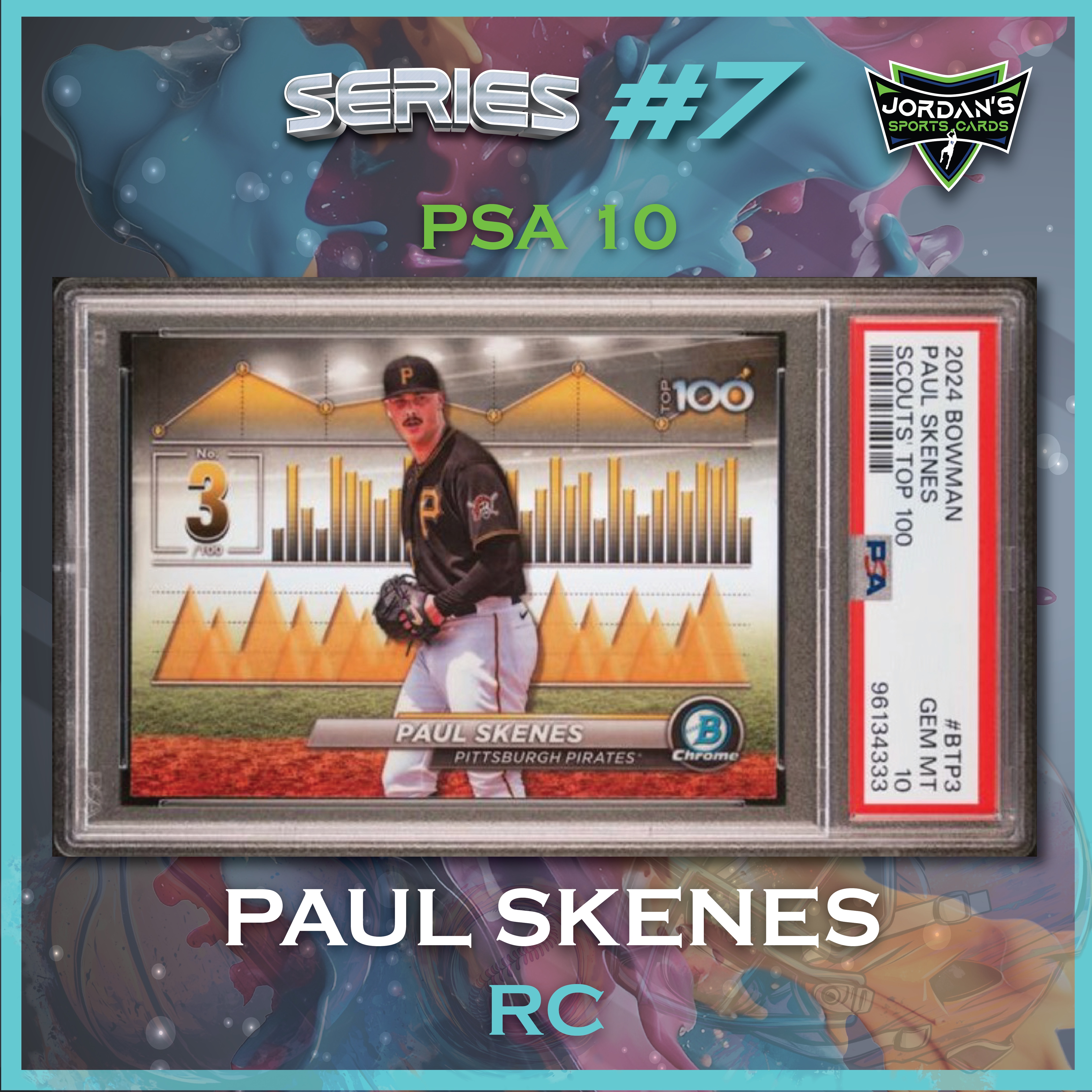 Platinum Quest Series 7 Sports Card Mystery Box Presented by Jordan's Sports Cards - (1) Graded PSA, BGS, or SGC Card Per Pack at PristineAuction.com Platinum Quest Series 7 Sports Card Mystery Box Presented by Jordan's Sports Cards - (1) Graded PSA, BGS, or SGC Card Per Pack at PristineAuction.com