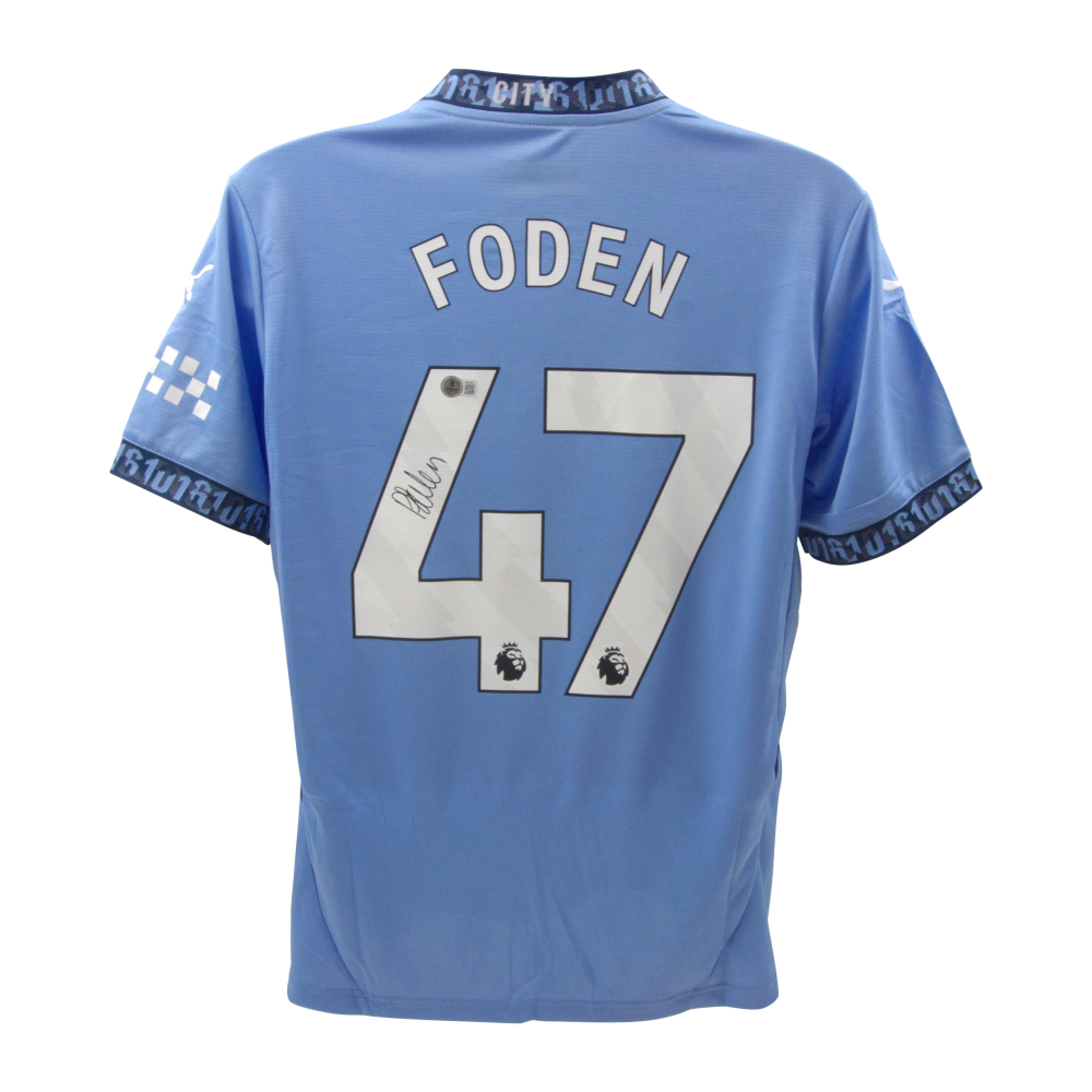 phil-foden-signed-manchester-city-jersey-beckett-pristine-auction