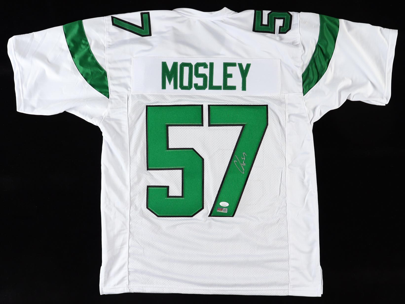 C. J. Mosley Signed Jersey (JSA & PIA) at PristineAuction.com C. J. Mosley Signed Jersey (JSA & PIA) at PristineAuction.com