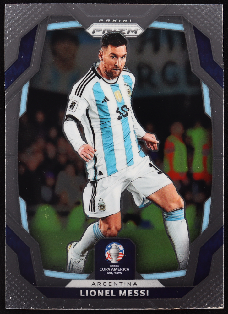Lionel Messi 2024 Panini Prizm Copa America #1 at PristineAuction.com Lionel Messi 2024 Panini Prizm Copa America #1 at PristineAuction.com
