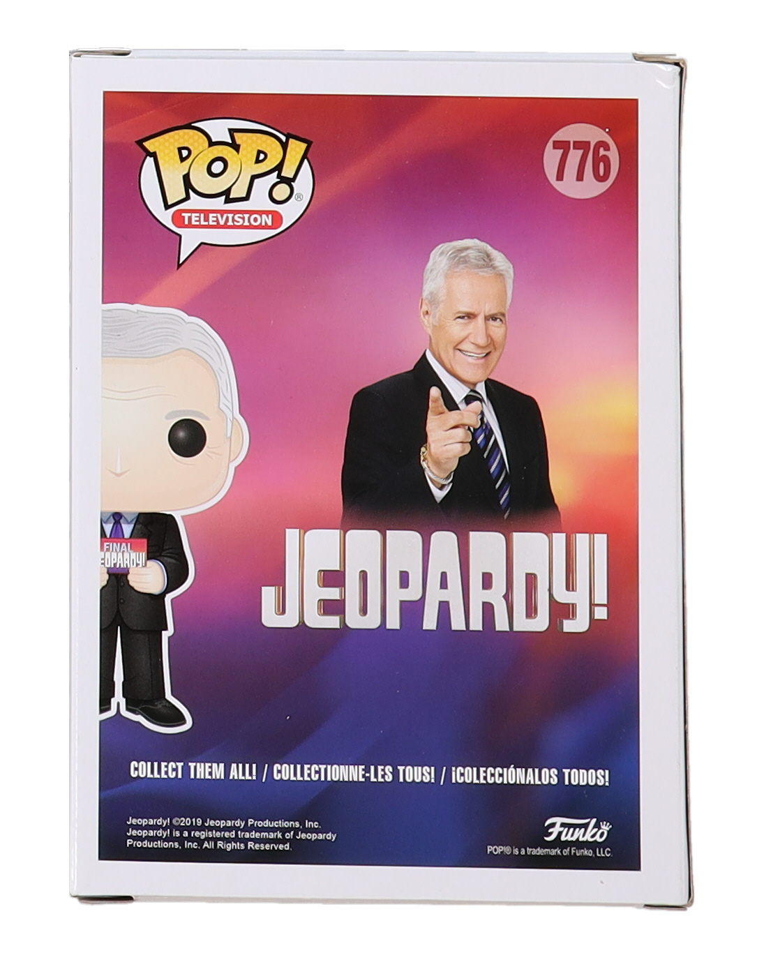 Alex Trebek Signed "Jeopardy!" #776 Alex Trebek Funko Pop! Vinyl Figure Inscribed "Who is Alex Trebek? Do You Know?" (Beckett) at PristineAuction.com Alex Trebek Signed "Jeopardy!" #776 Alex Trebek Funko Pop! Vinyl Figure Inscribed "Who is Alex Trebek? Do You Know?" (Beckett) at PristineAuction.com