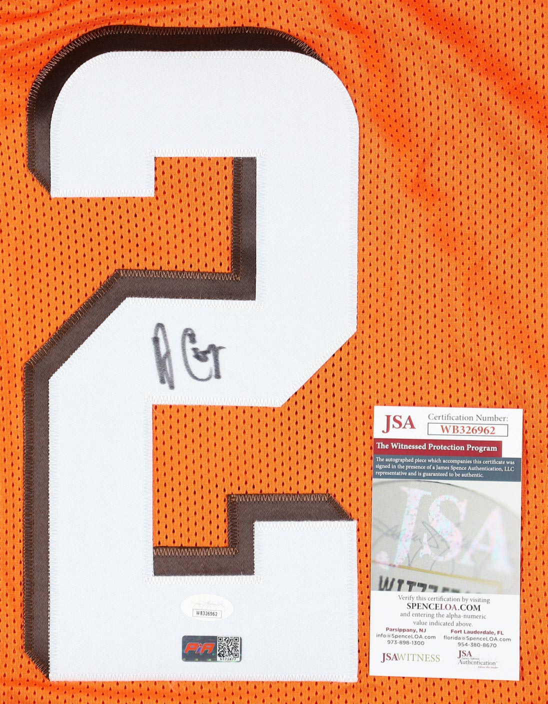 Amari Cooper Signed Jersey (JSA & PIA) at PristineAuction.com Amari Cooper Signed Jersey (JSA & PIA) at PristineAuction.com