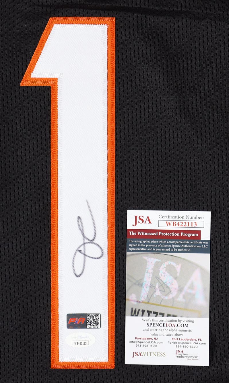 Ja'Marr Chase Signed Jersey (JSA & PIA) at PristineAuction.com Ja'Marr Chase Signed Jersey (JSA & PIA) at PristineAuction.com