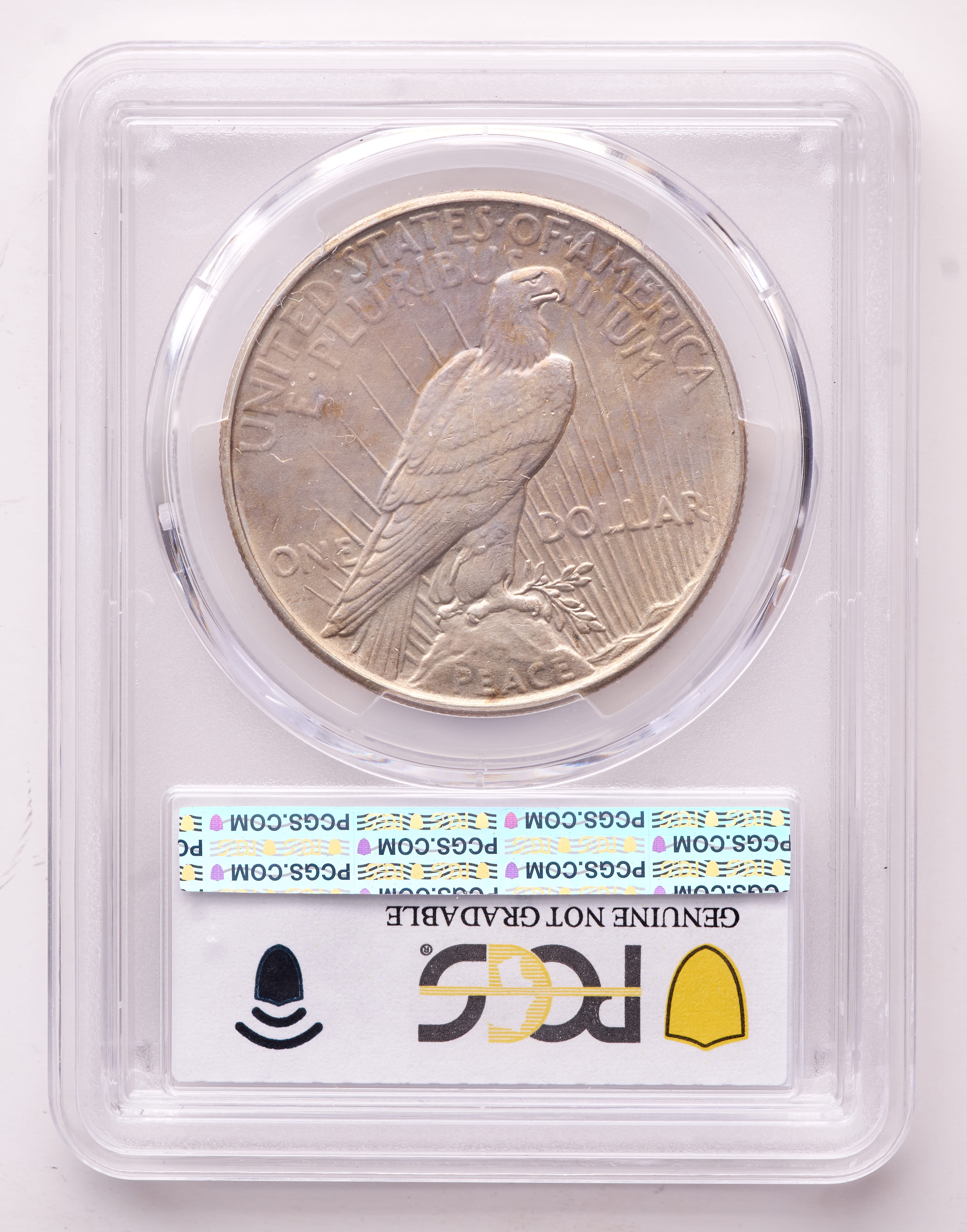 1935 Peace Silver Dollar (PCGS AU Details) at PristineAuction.com 1935 Peace Silver Dollar (PCGS AU Details) at PristineAuction.com