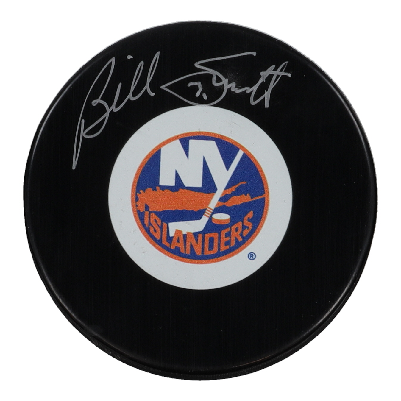 Billy Smith Signed Islanders Hockey Puck (COJO) at PristineAuction.com Billy Smith Signed Islanders Hockey Puck (COJO) at PristineAuction.com