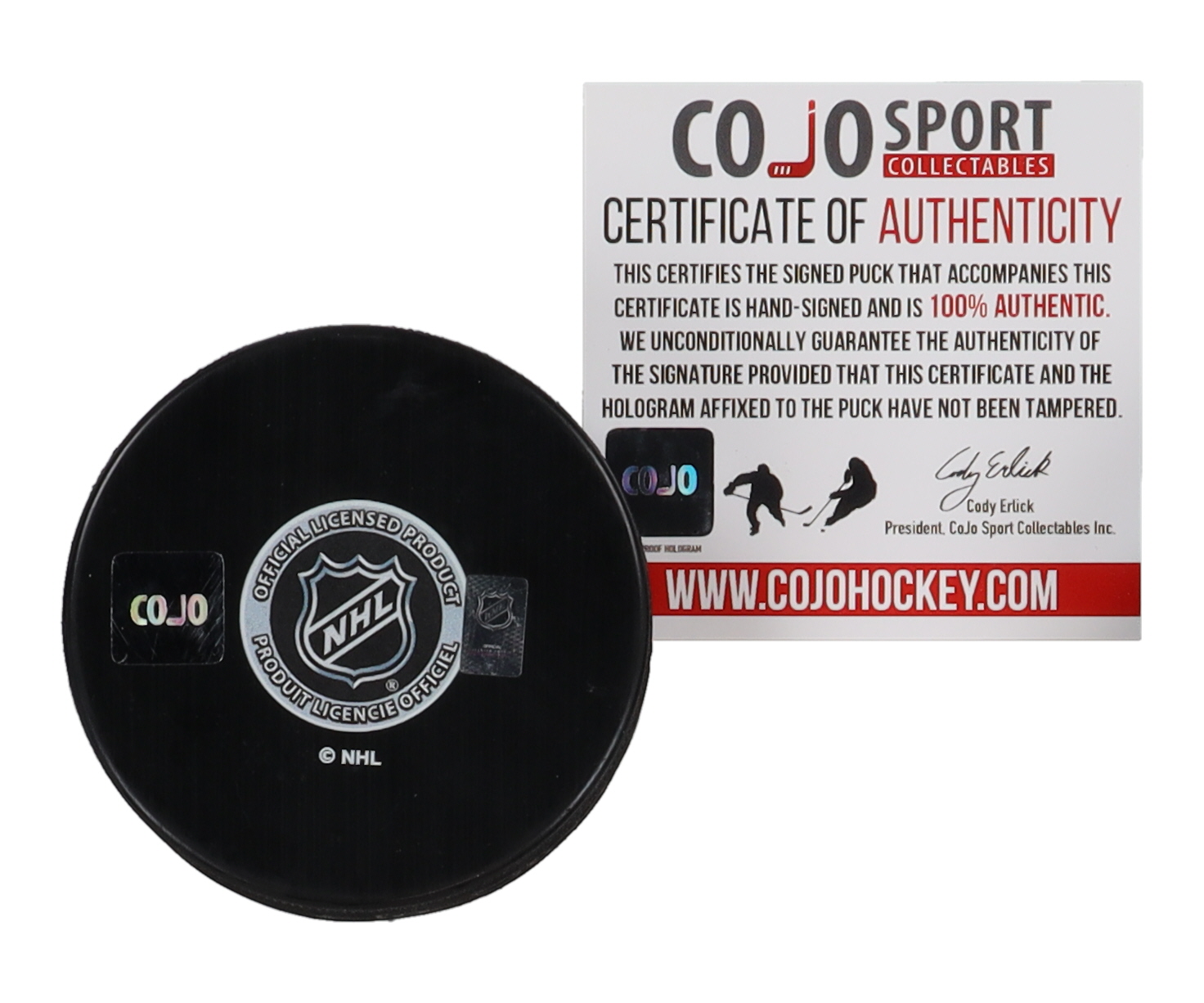 Billy Smith Signed Islanders Hockey Puck (COJO) at PristineAuction.com Billy Smith Signed Islanders Hockey Puck (COJO) at PristineAuction.com