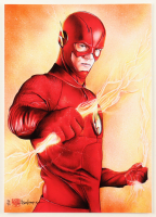"The Flash" LE 8x12 Art Print by Thang Nguyen #/50 (PA) at PristineAuction.com