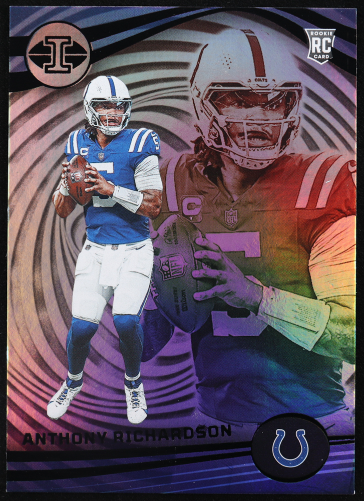 Anthony Richardson 2023 Panini Illusions Retail #46 RC at PristineAuction.com Anthony Richardson 2023 Panini Illusions Retail #46 RC at PristineAuction.com