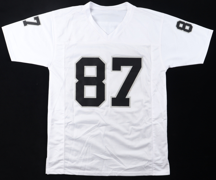 Dave Casper Signed Jersey Inscribed "HOF 02" (Beckett) at PristineAuction.com Dave Casper Signed Jersey Inscribed "HOF 02" (Beckett) at PristineAuction.com