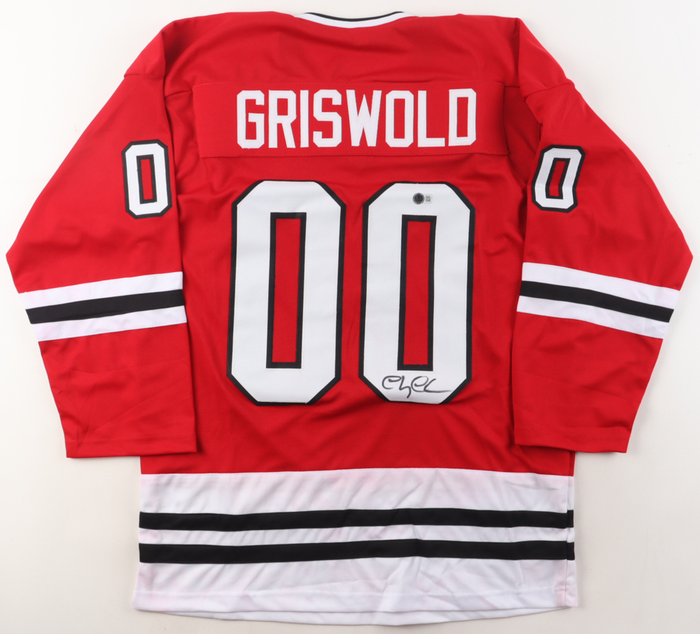 Chevy Chase Signed "National Lampoon's Christmas Vacation" Jersey (Beckett) at PristineAuction.com Chevy Chase Signed "National Lampoon's Christmas Vacation" Jersey (Beckett) at PristineAuction.com