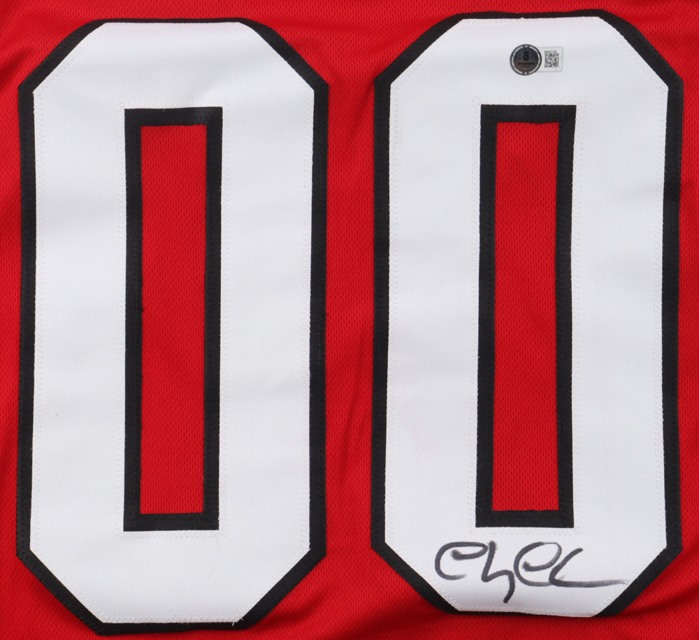 Chevy Chase Signed "National Lampoon's Christmas Vacation" Jersey (Beckett) at PristineAuction.com Chevy Chase Signed "National Lampoon's Christmas Vacation" Jersey (Beckett) at PristineAuction.com