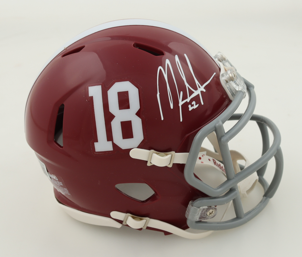 Mark Ingram Signed Alabama Crimson Tide Speed Mini Helmet (Beckett) at PristineAuction.com Mark Ingram Signed Alabama Crimson Tide Speed Mini Helmet (Beckett) at PristineAuction.com