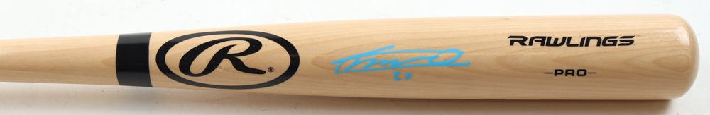 Vladimir Guerrero Jr. Signed Rawlings Baseball Bat (JSA & Guerrero Jr.) at PristineAuction.com Vladimir Guerrero Jr. Signed Rawlings Baseball Bat (JSA & Guerrero Jr.) at PristineAuction.com